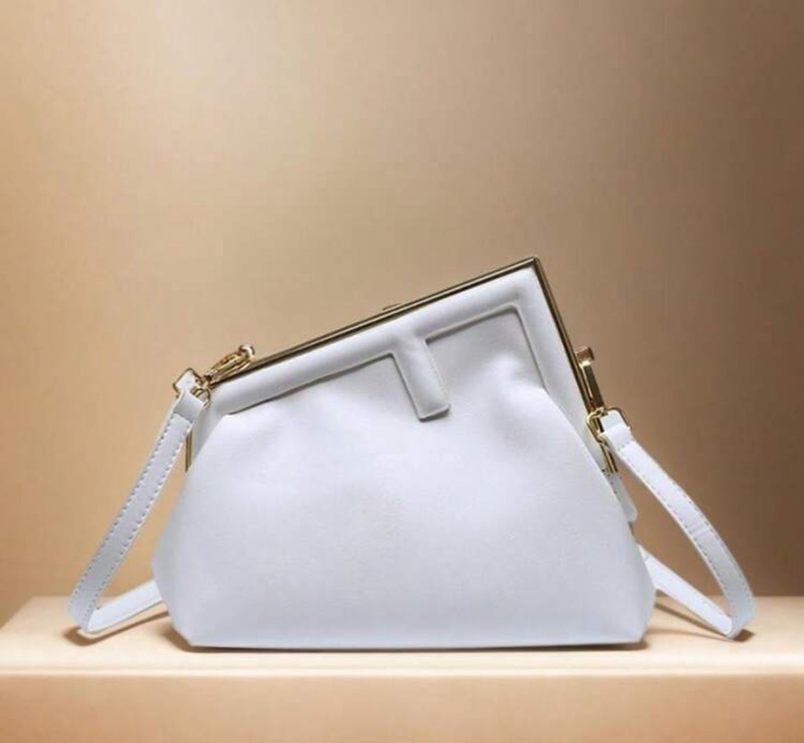 Letter F Clutch / crossbody bag