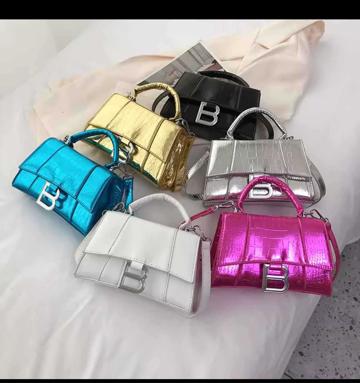 Designer Inspired Crossbody B purses