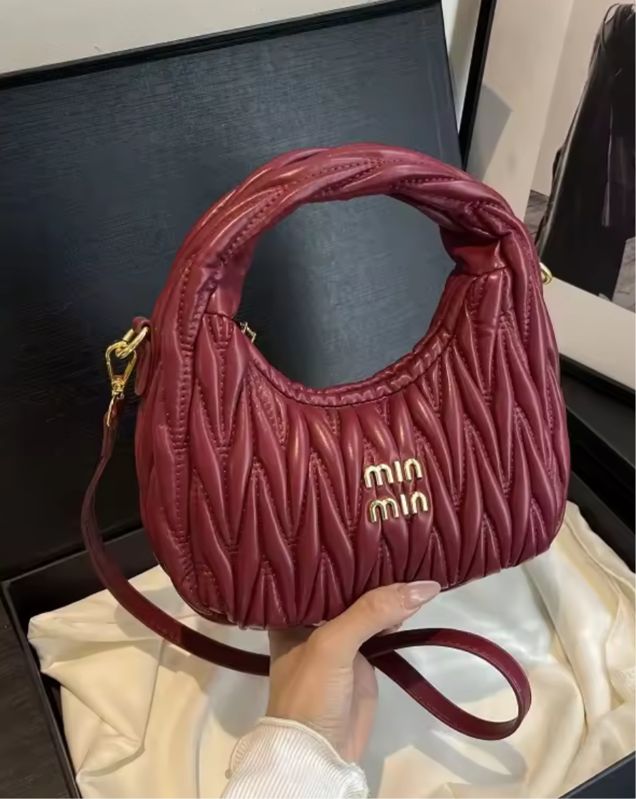 Quilted vegan leather bags (faux leather - variety)