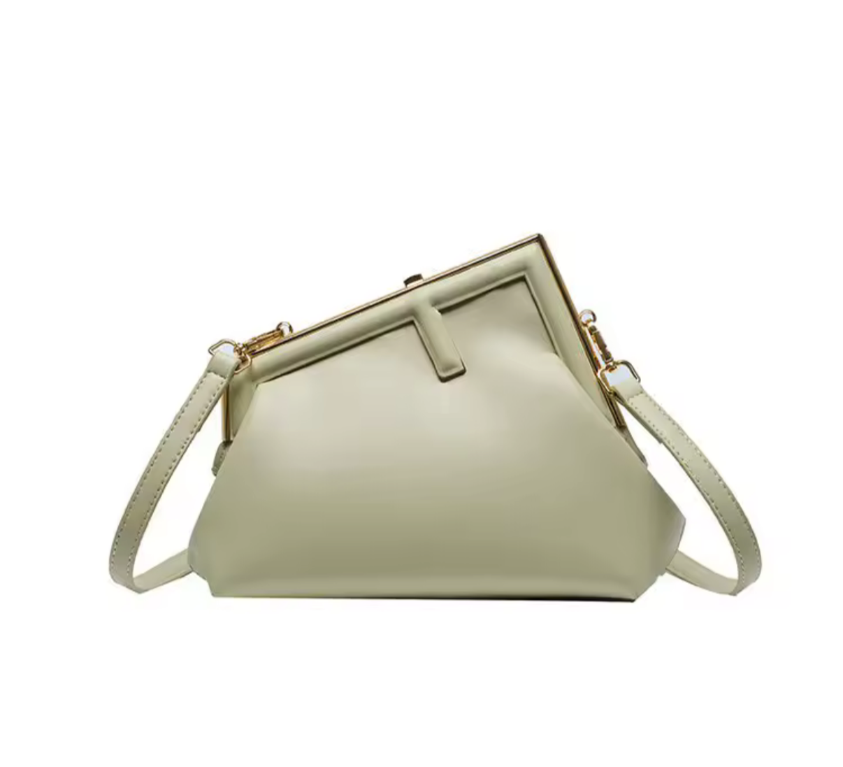 Letter F Clutch / crossbody bag