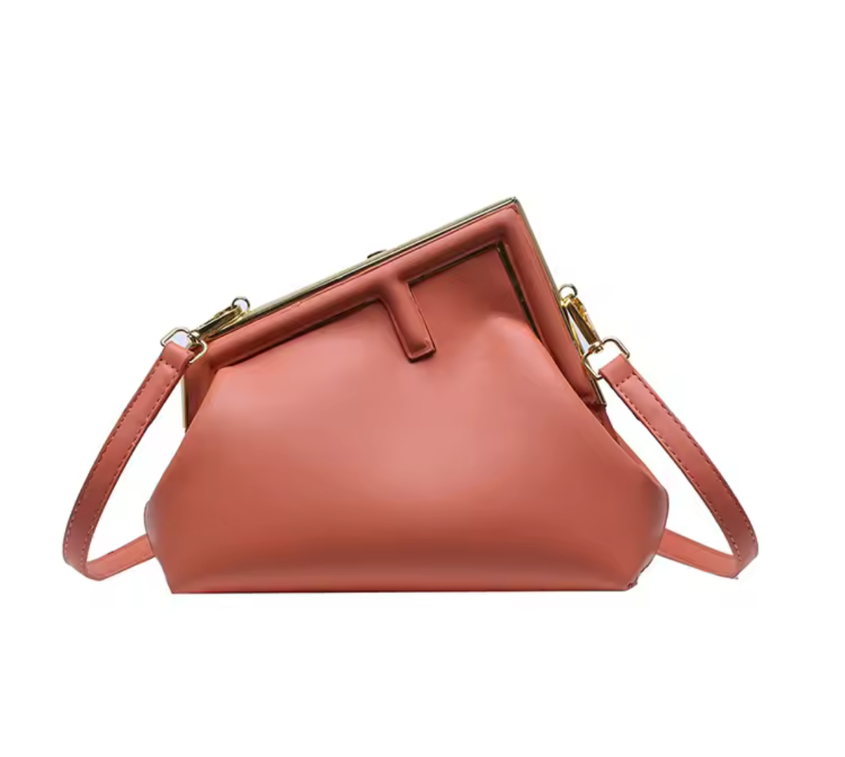 Letter F Clutch / crossbody bag