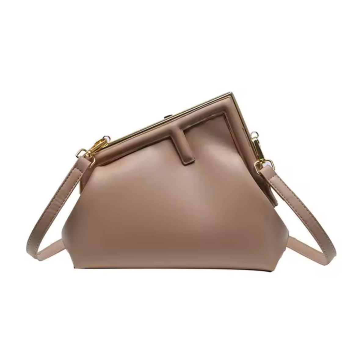 Letter F Clutch / crossbody bag