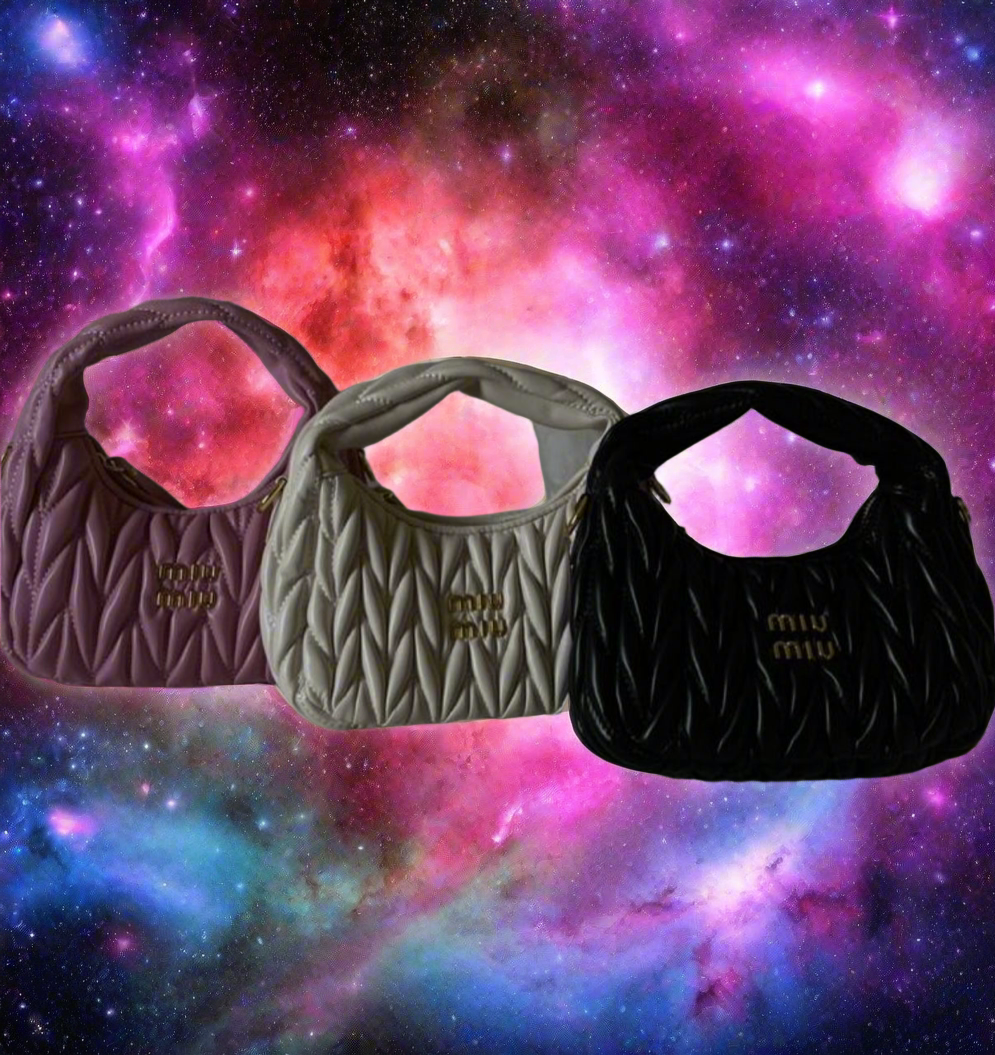 Quilted vegan leather bags (faux leather - variety)