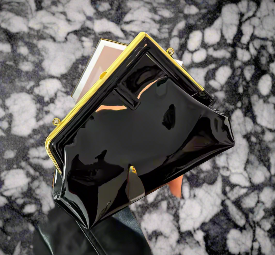 Letter F Clutch / crossbody bag