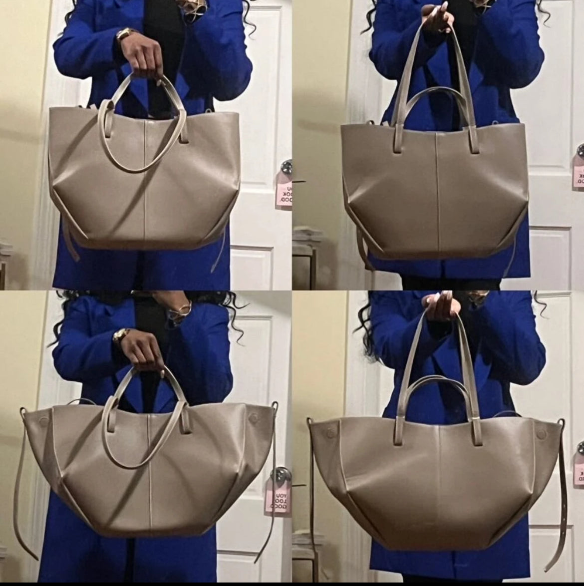 French structured leather bags (many options)