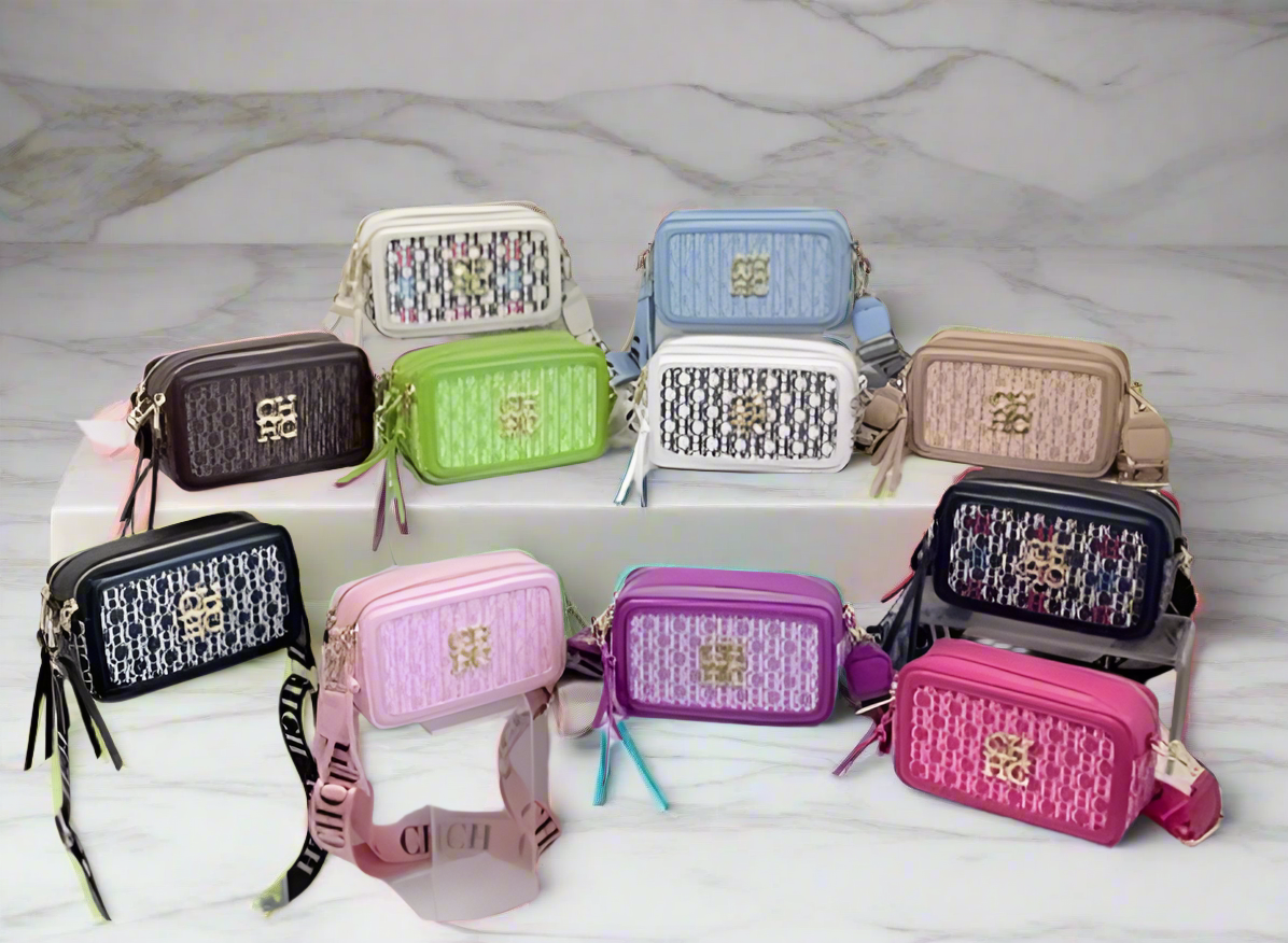 Camera rectangle CH pattern bag