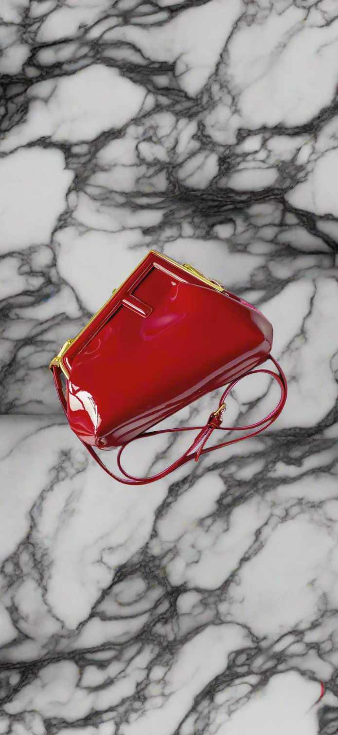 Letter F Clutch / crossbody bag