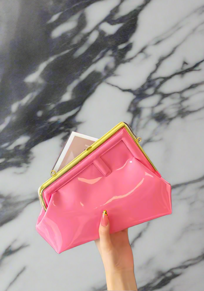 Letter F Clutch / crossbody bag