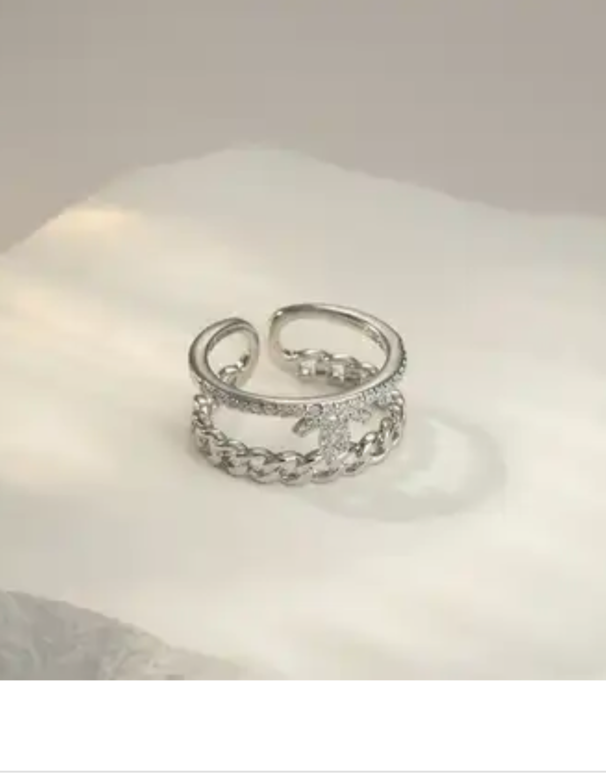 Beautiful inspired rings with logos and adjustable bands (large variety)