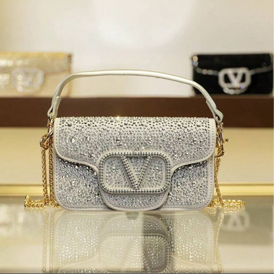 Bedazzled Crossbody V BAG