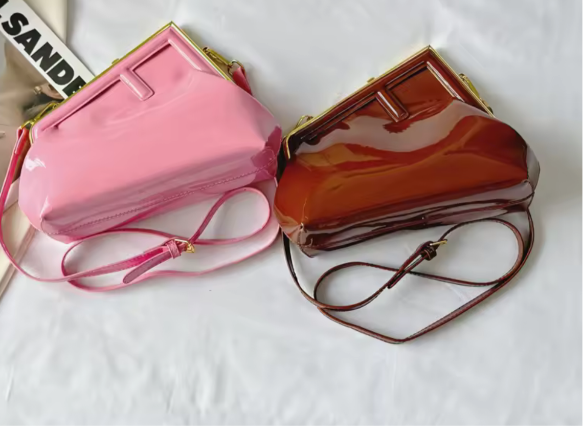 Letter F Clutch / crossbody bag