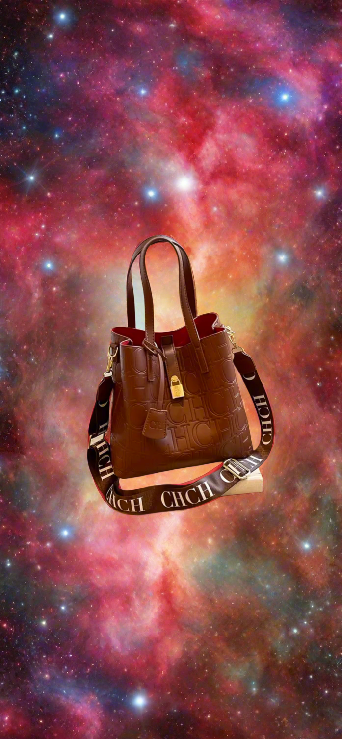 CHCH TOTE BAG W/ smaller pouch bag