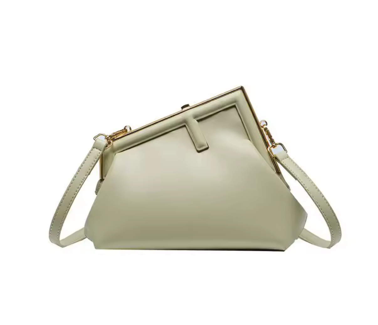 Letter F Clutch / crossbody bag