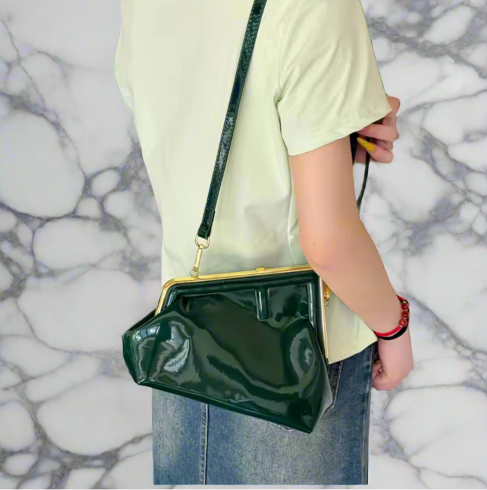 Letter F Clutch / crossbody bag