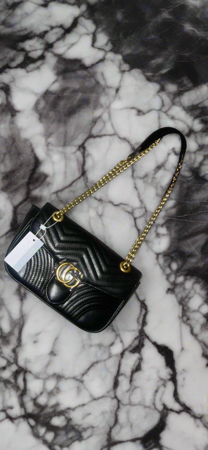 Crossbody - Leather or velvet GG Logo Bags (variety)