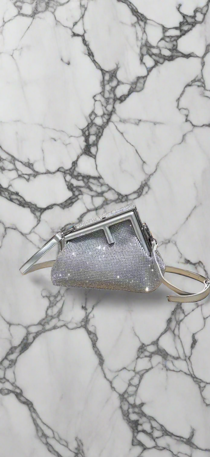 Letter F Clutch / crossbody bag
