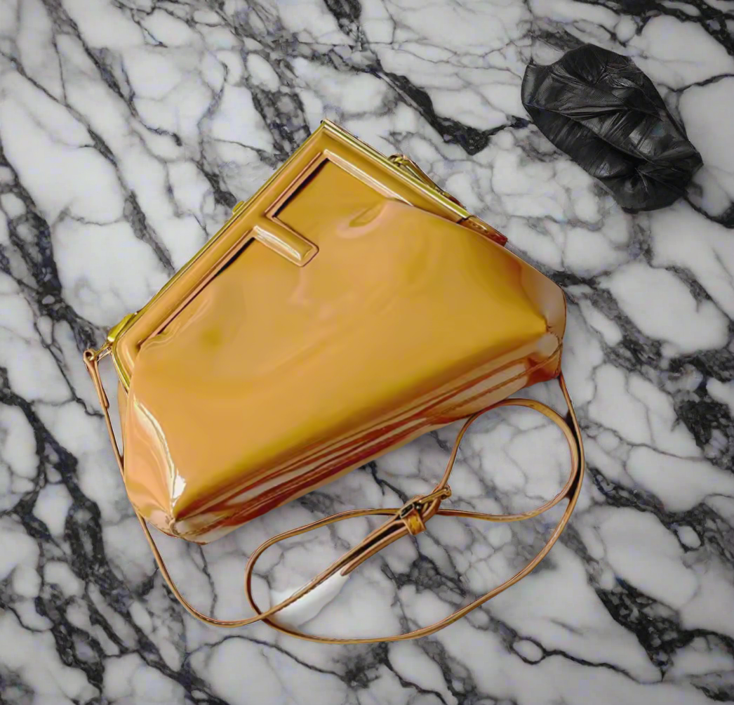 Letter F Clutch / crossbody bag