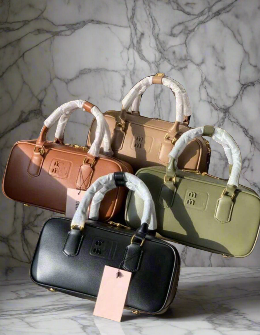 Quilted vegan leather bags (faux leather - variety)