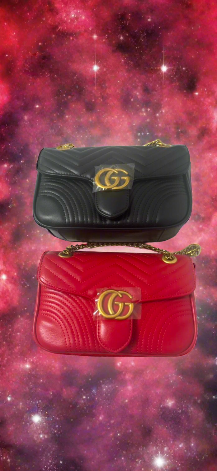 Crossbody - Leather or velvet GG Logo Bags (variety)