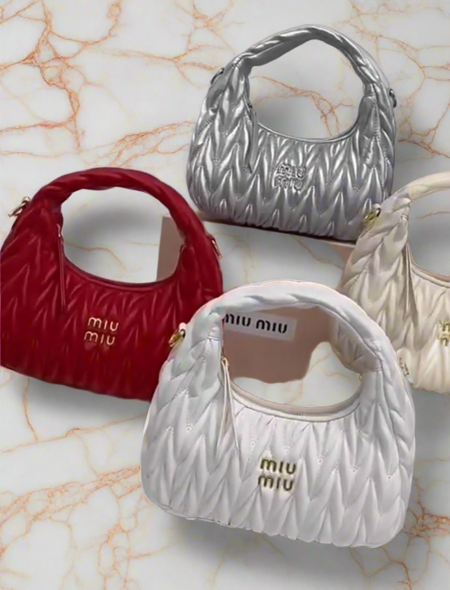 Quilted vegan leather bags (faux leather - variety)