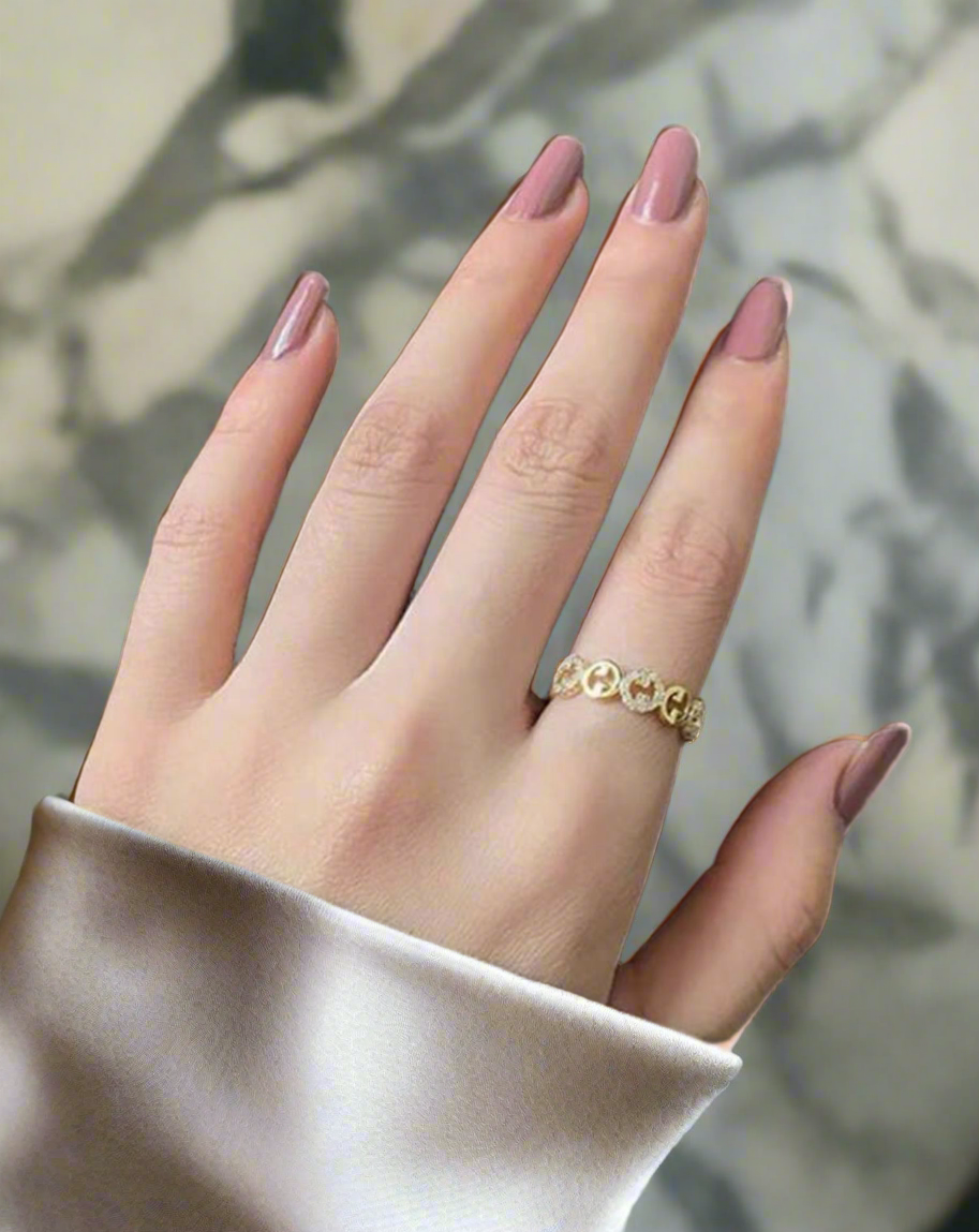 Beautiful inspired rings with logos and adjustable bands (large variety)