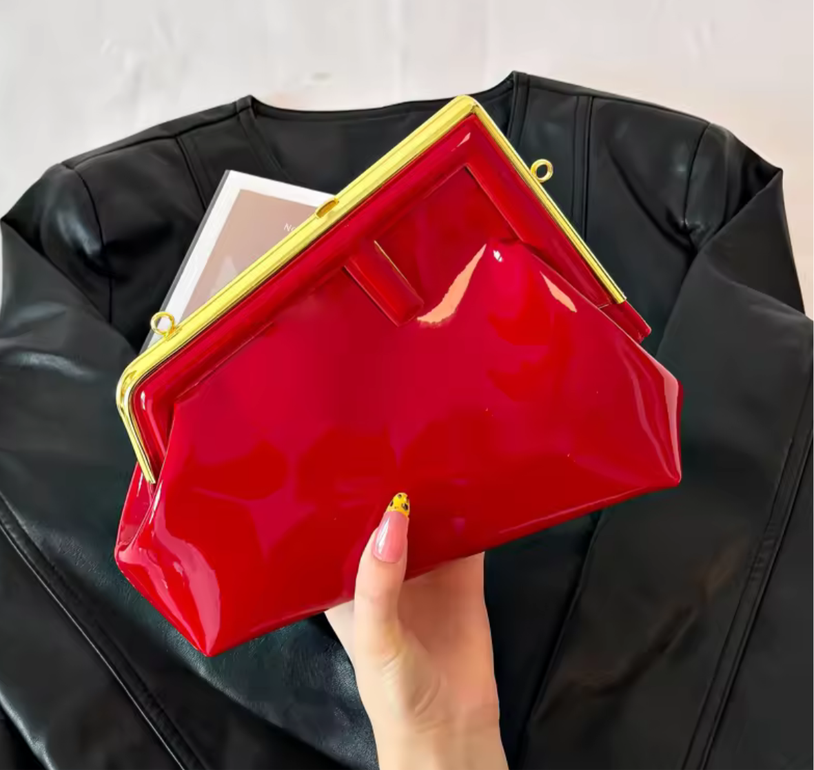 Letter F Clutch / crossbody bag