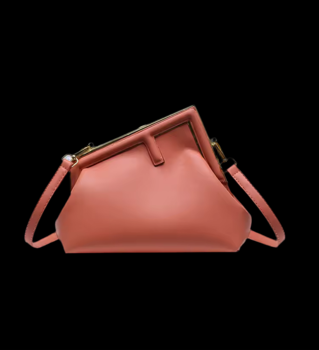 Letter F Clutch / crossbody bag
