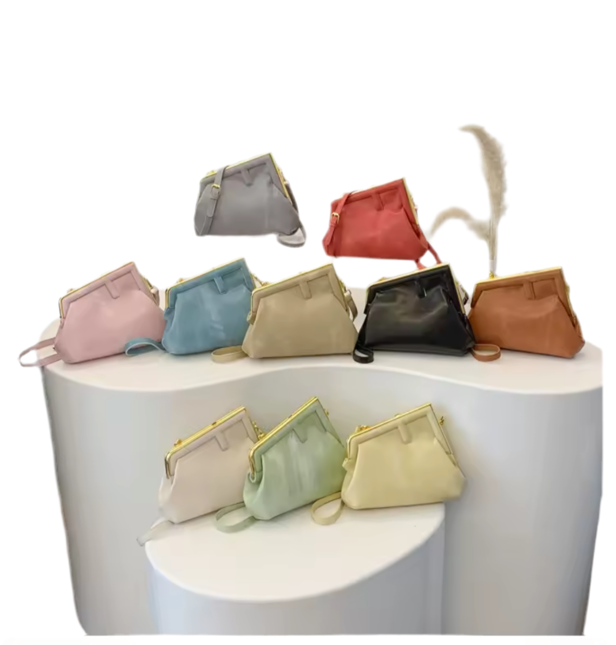 Letter F Clutch / crossbody bag