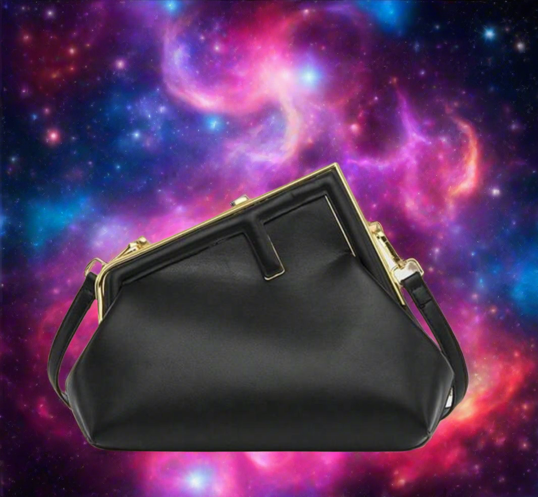 Letter F Clutch / crossbody bag