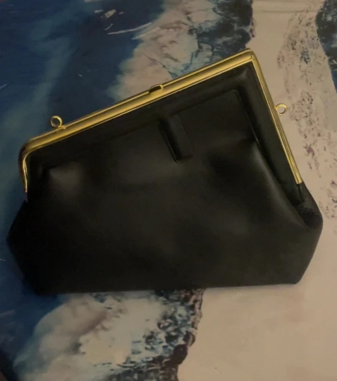Letter F Clutch / crossbody bag