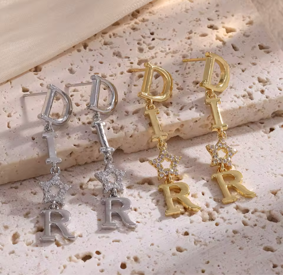 Dangling & pendant statement earrings