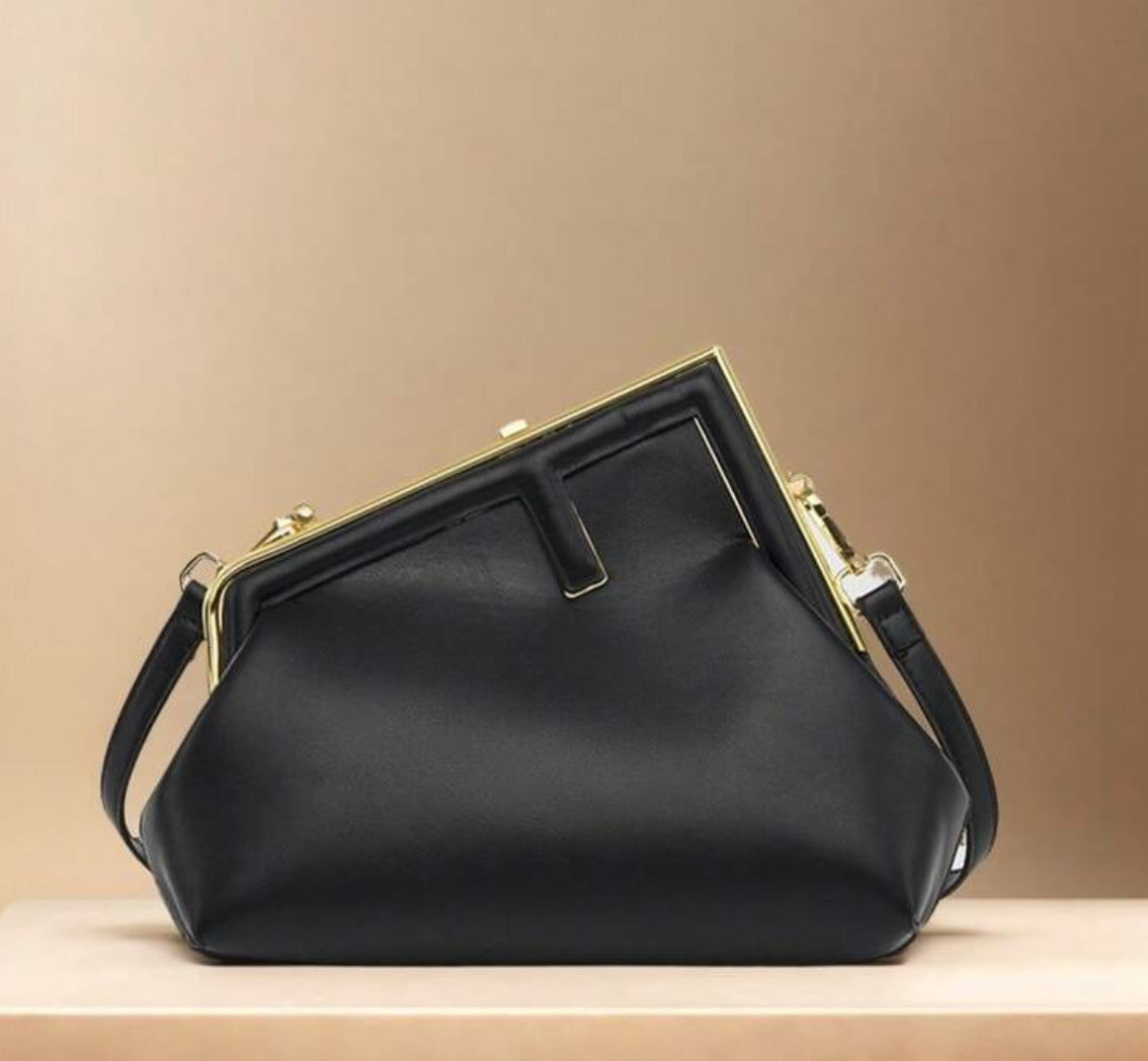 Letter F Clutch / crossbody bag