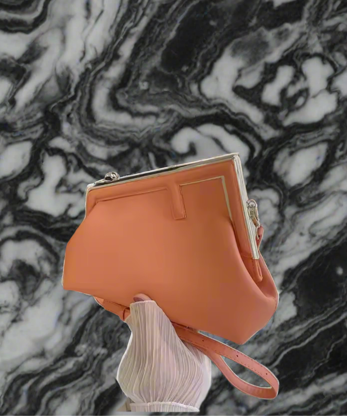 Letter F Clutch / crossbody bag
