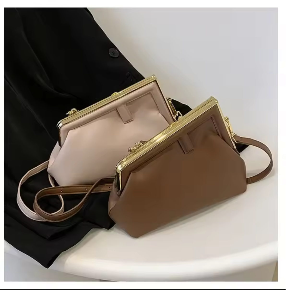 Letter F Clutch / crossbody bag