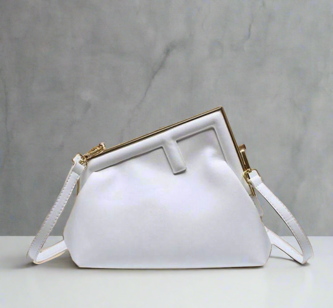 Letter F Clutch / crossbody bag