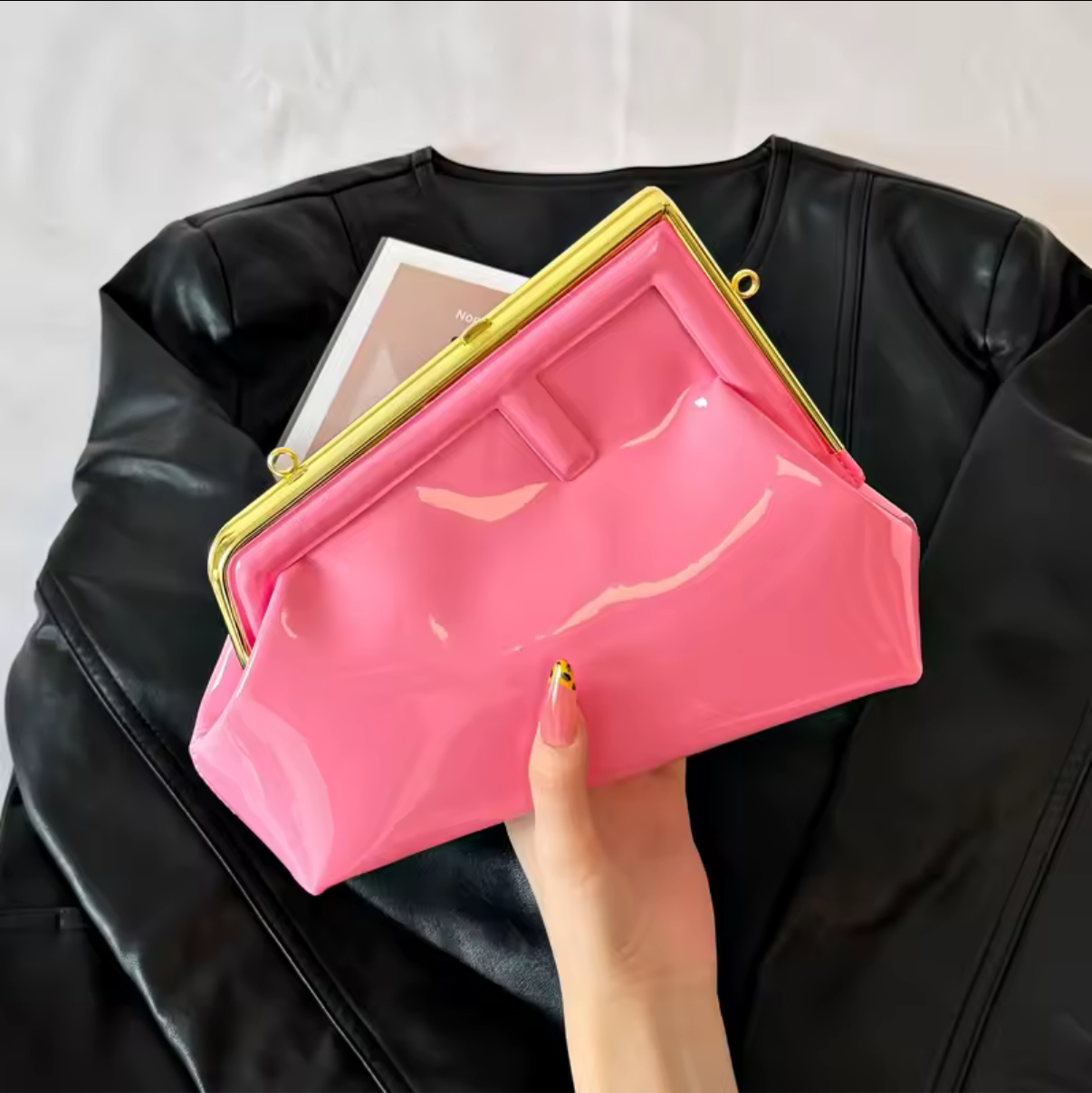 Letter F Clutch / crossbody bag