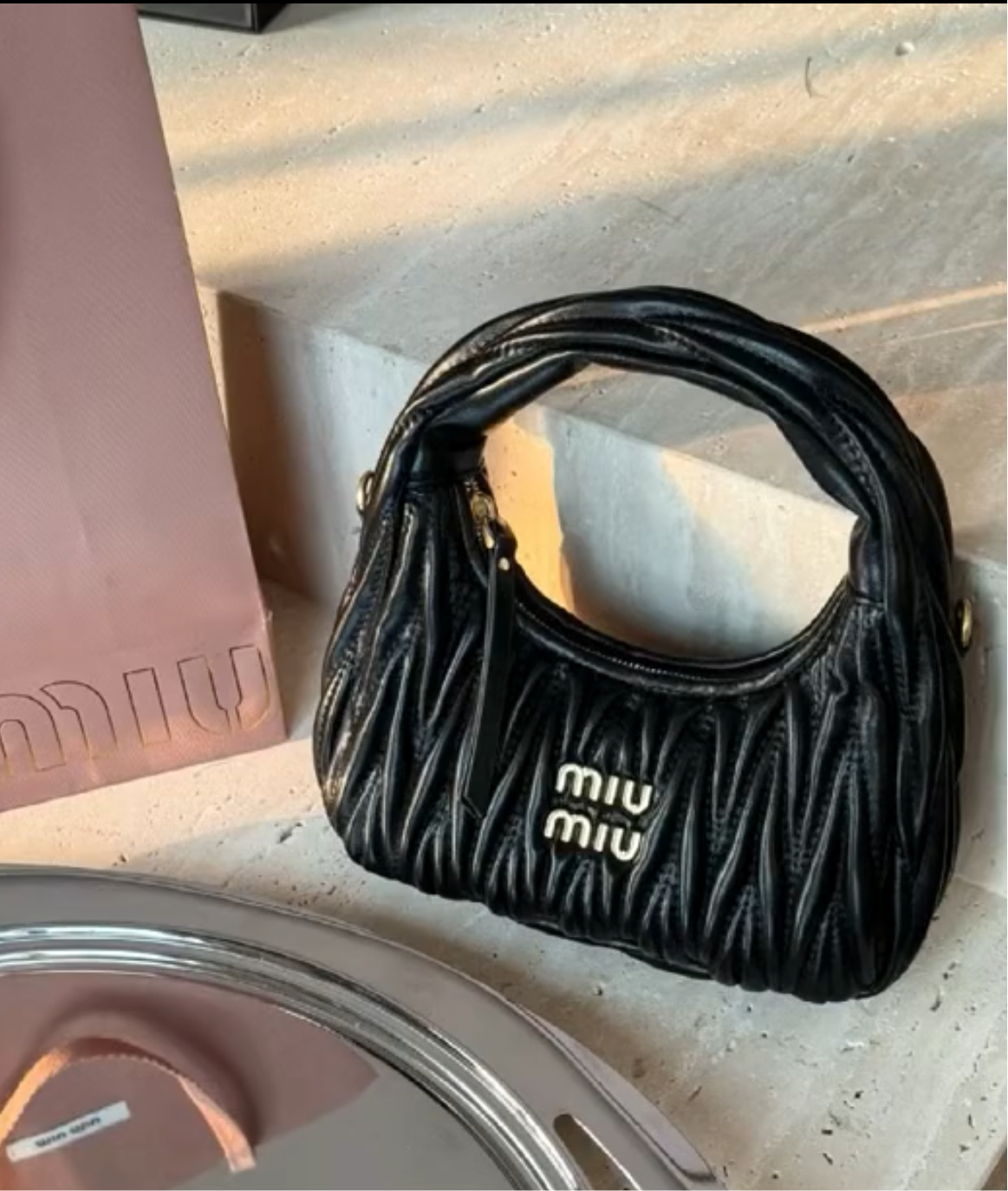 Quilted vegan leather bags (faux leather - variety)