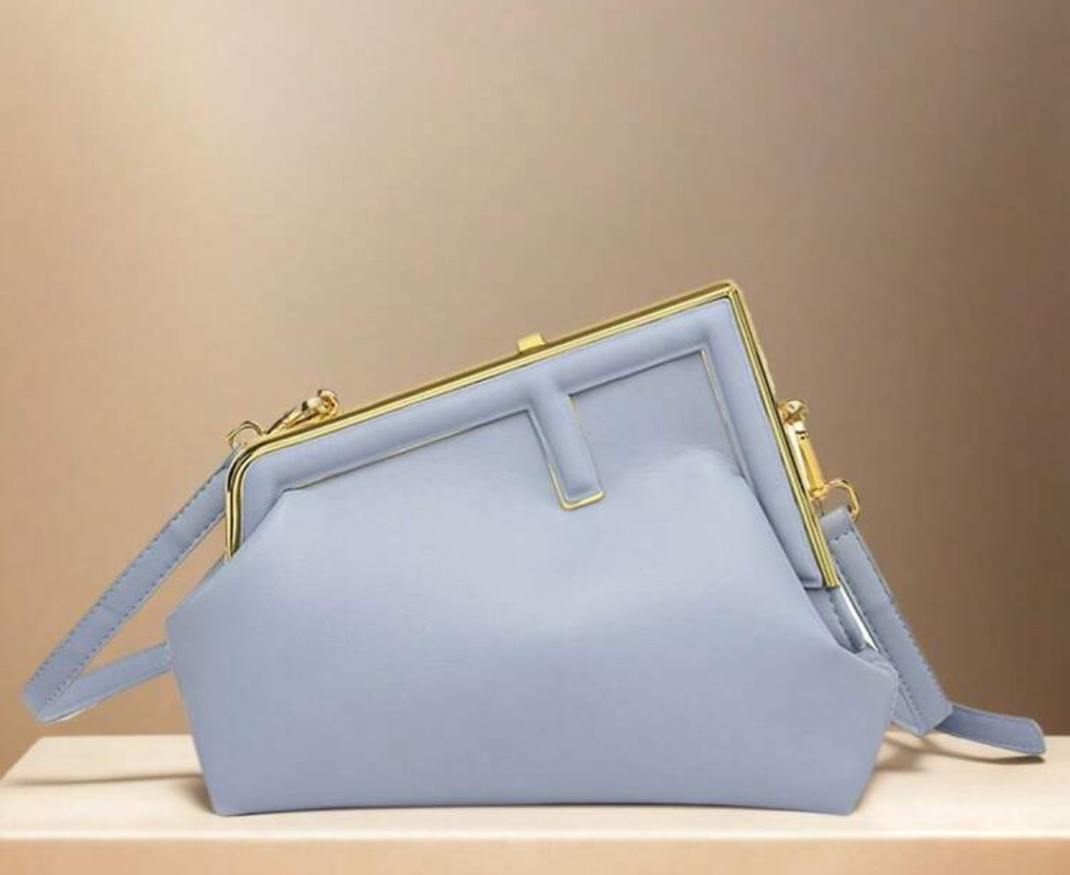 Letter F Clutch / crossbody bag