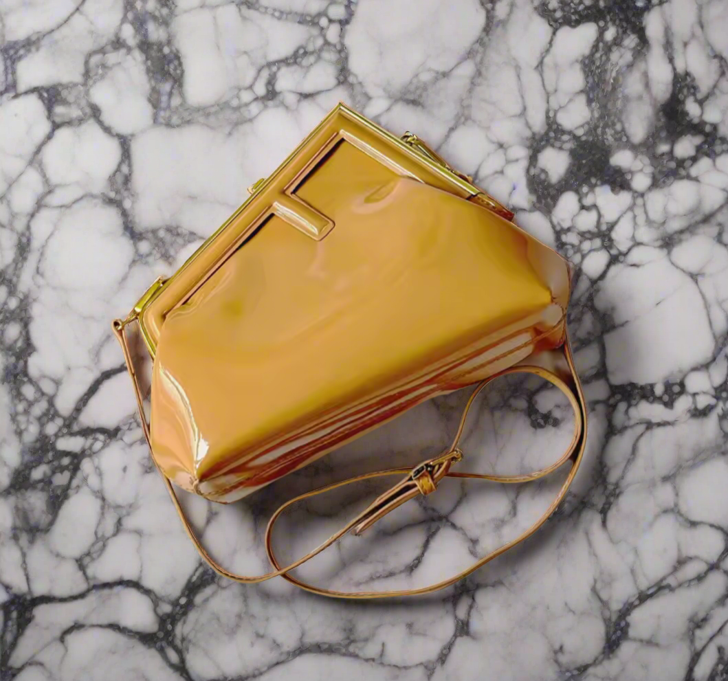 Letter F Clutch / crossbody bag