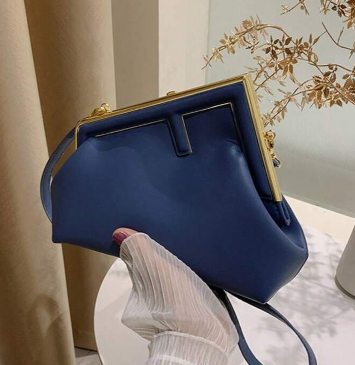 Letter F Clutch / crossbody bag