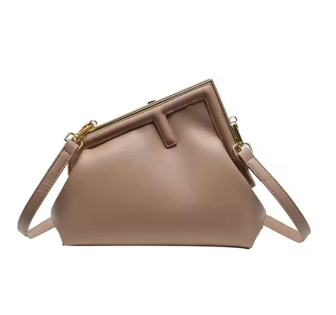 Letter F Clutch / crossbody bag