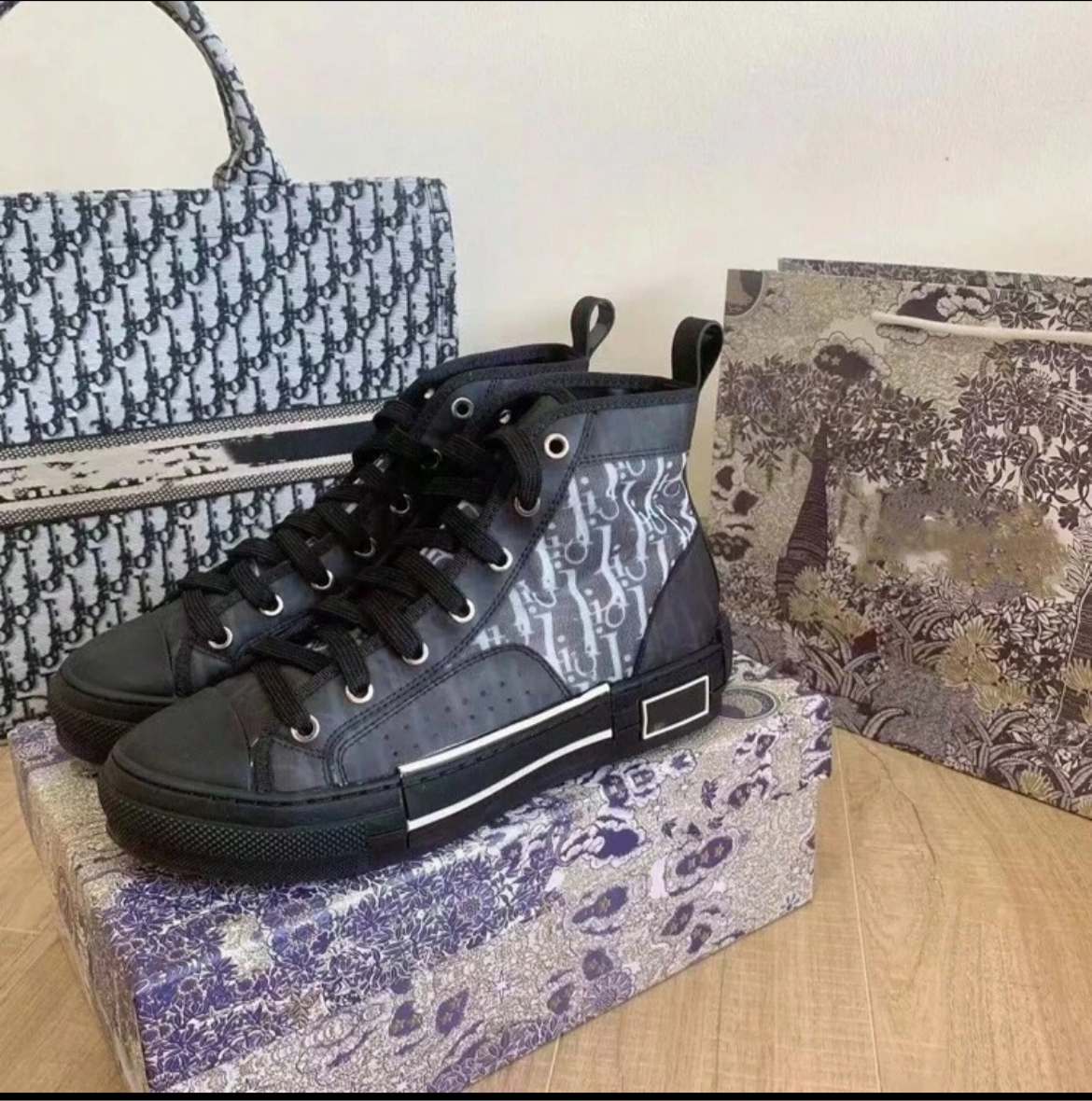 Inspired high top sneakers!