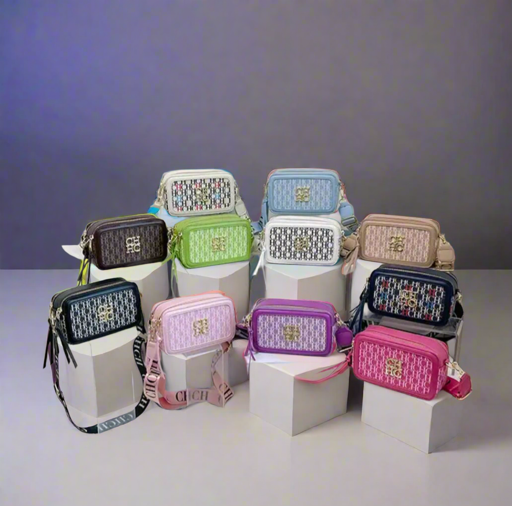 Camera rectangle CH pattern bag