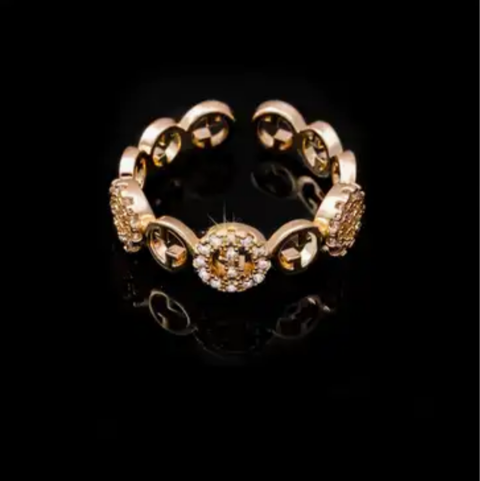 Beautiful inspired rings with logos and adjustable bands (large variety)