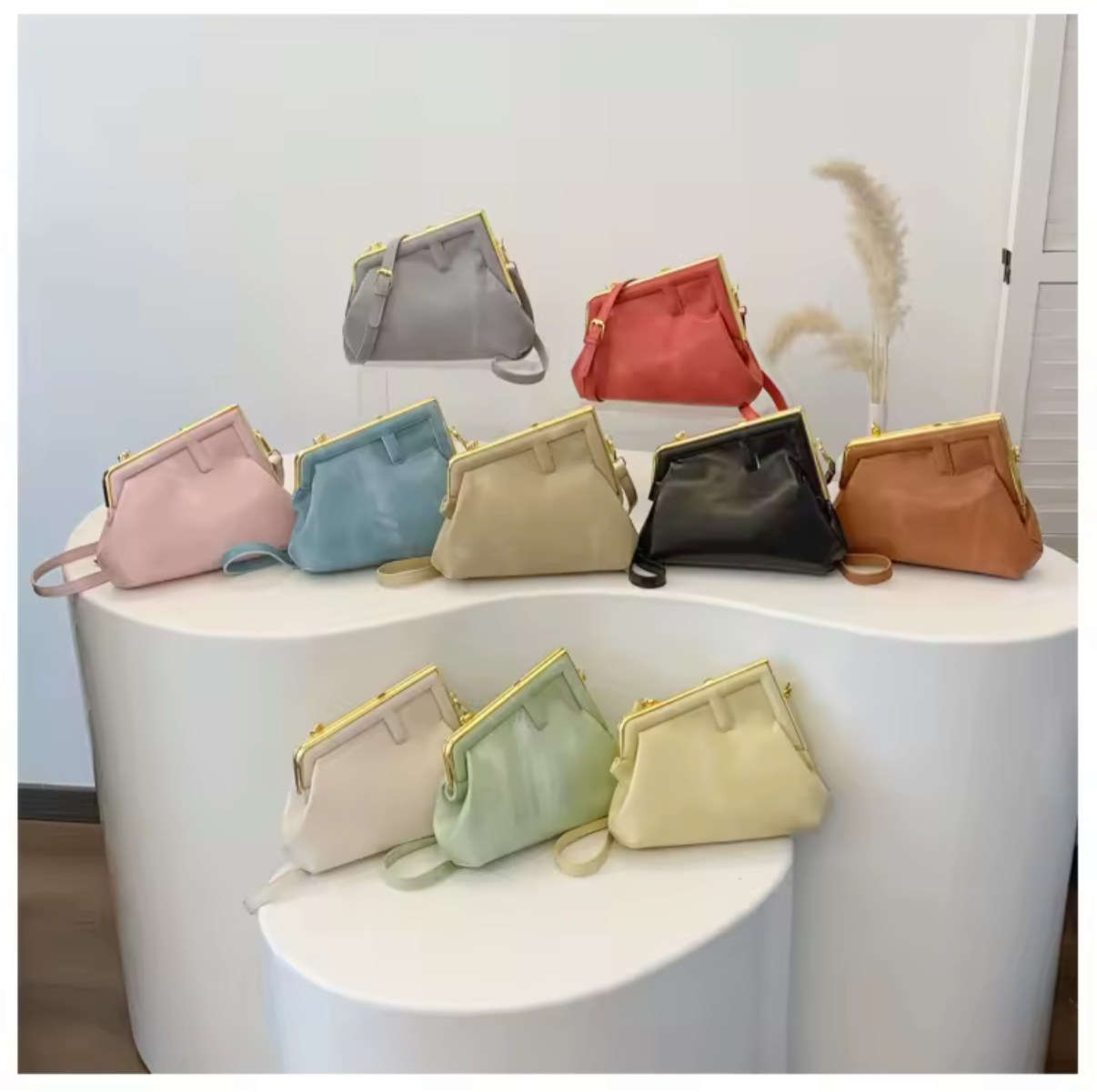 Letter F Clutch / crossbody bag