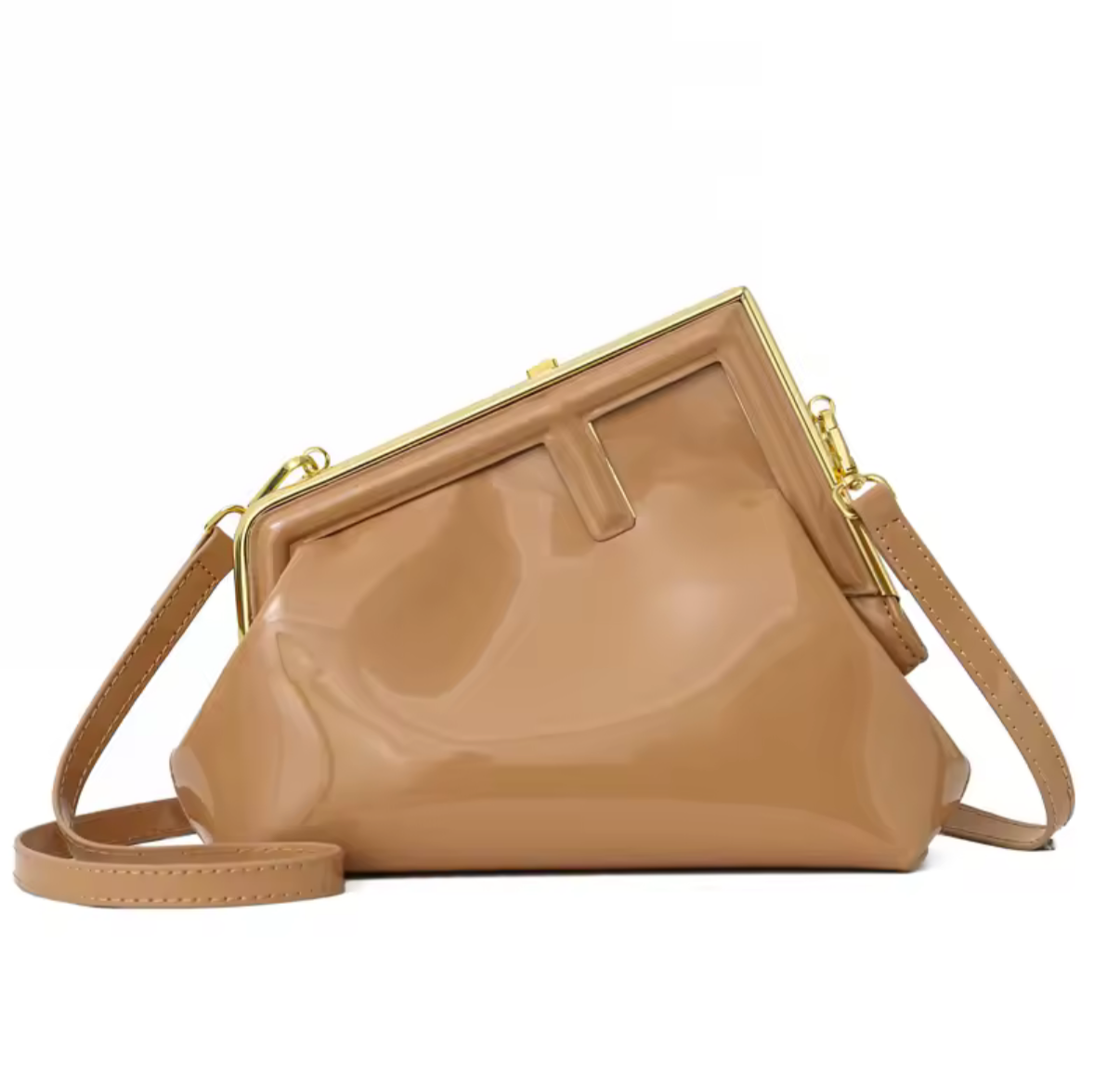 Letter F Clutch / crossbody bag