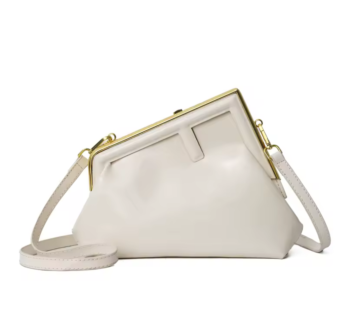 Letter F Clutch / crossbody bag