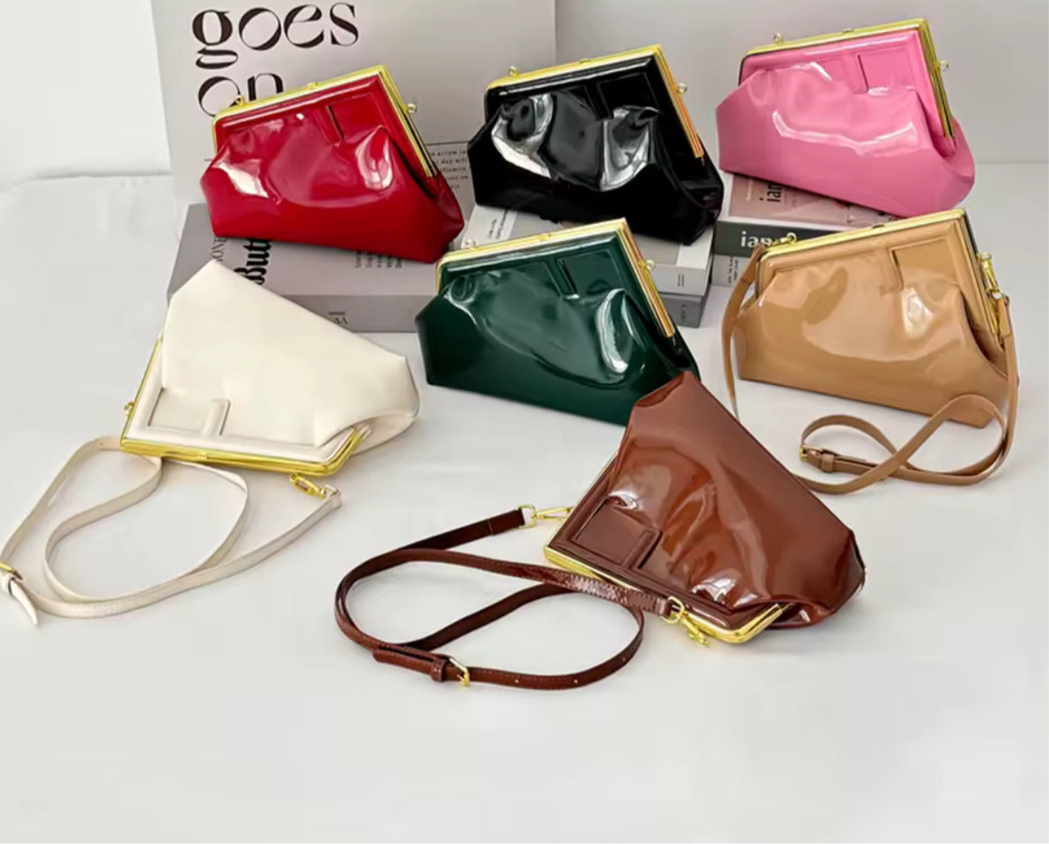 Letter F Clutch / crossbody bag