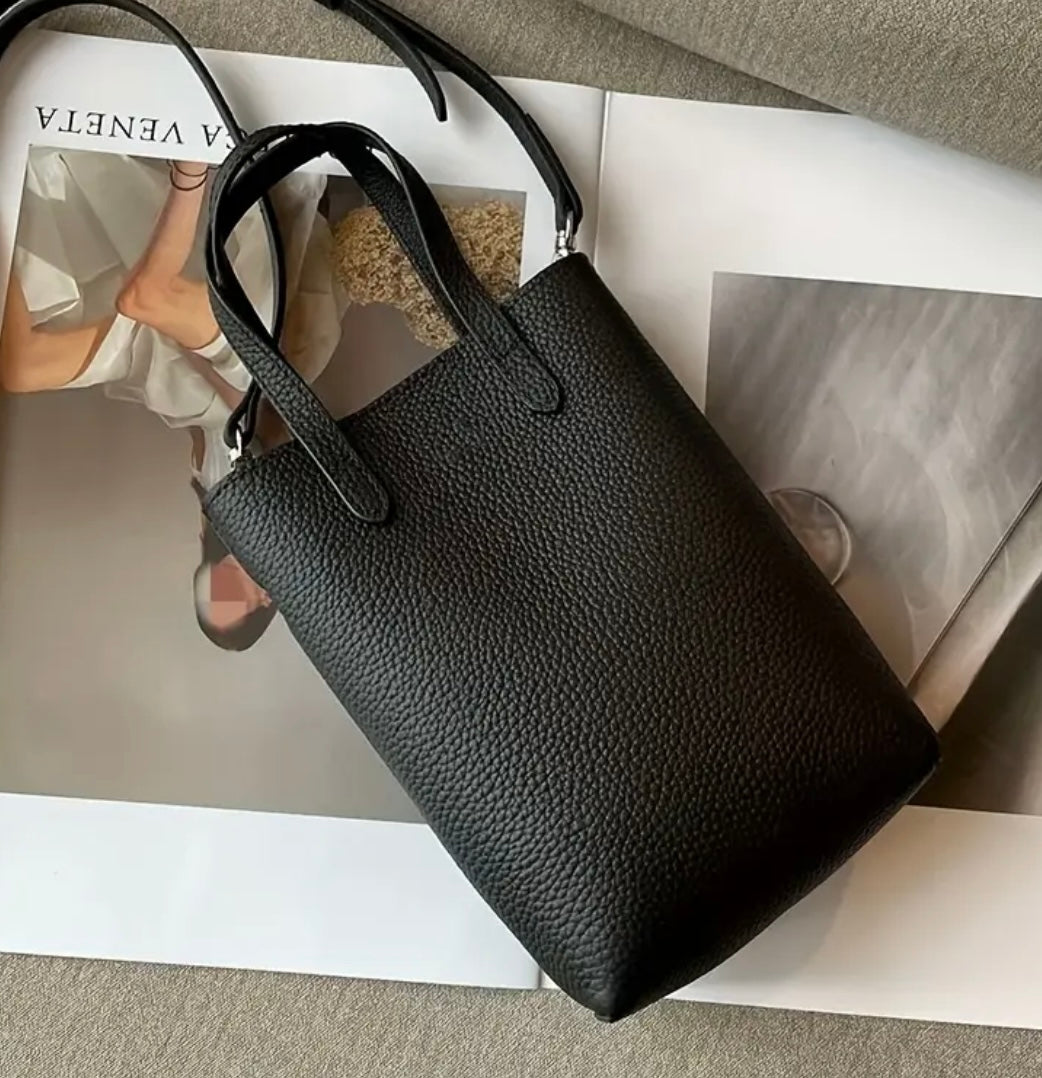 Small leather crossbody bag