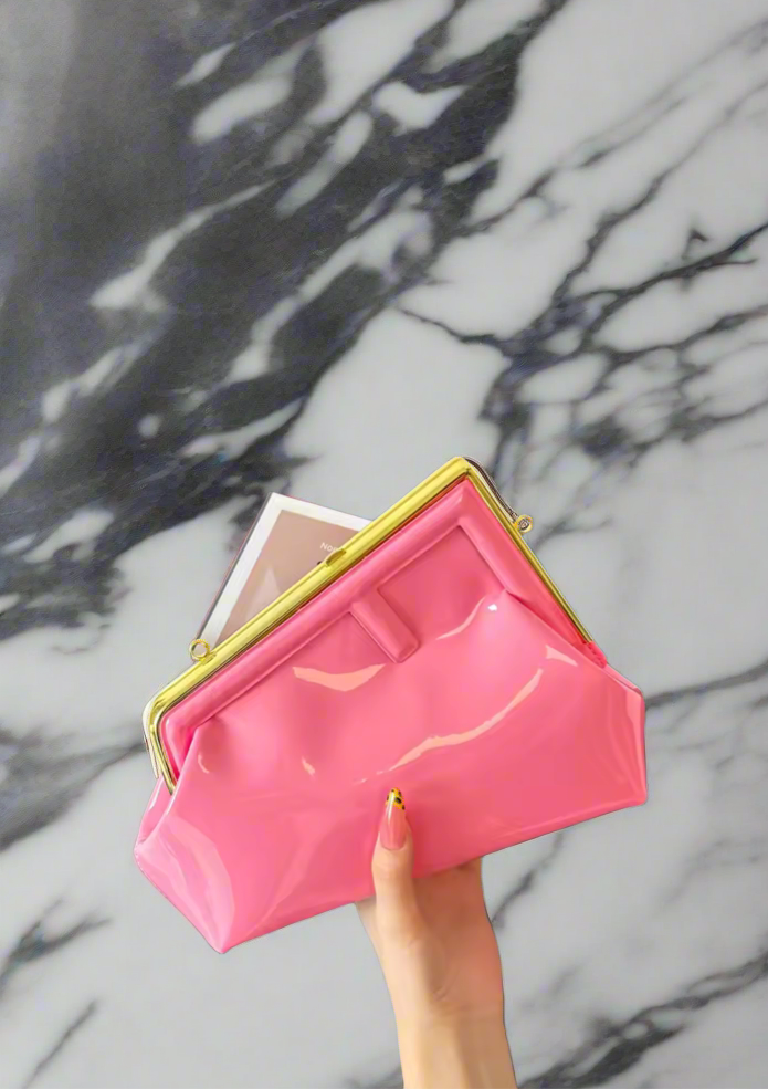 Letter F Clutch / crossbody bag